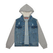 Wolfe Hooded Denim Jacket - Gords