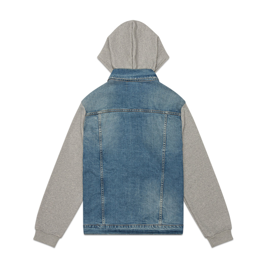 Wolfe Hooded Denim Jacket