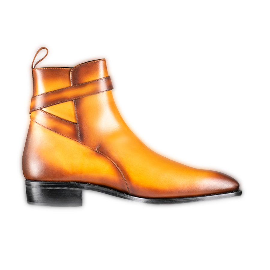 Cognac Jodphur Boot