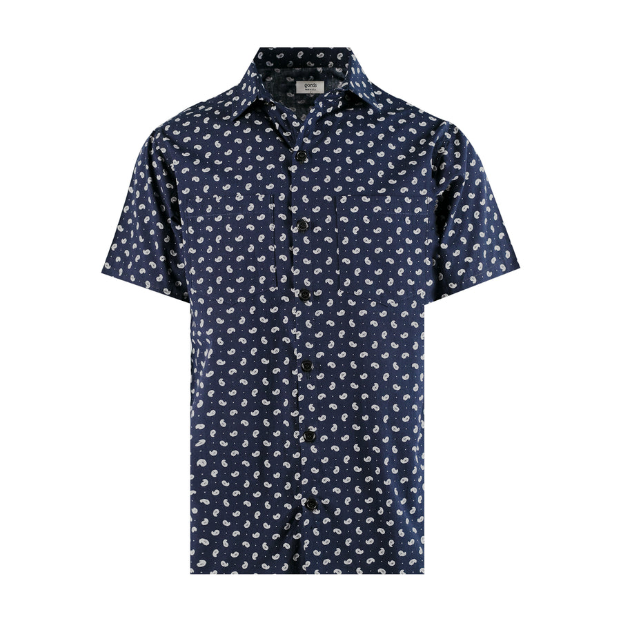 Navy Bandana Shirt